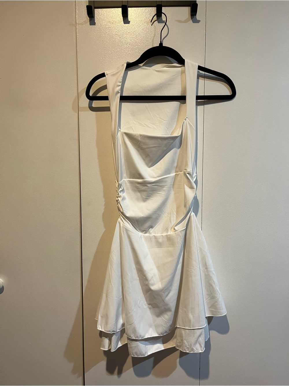White Athletic Mini Dress